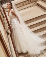 Carolina Herrera Pink Wedding Dress
